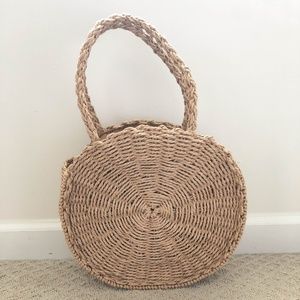 PacSun Round Straw Bag